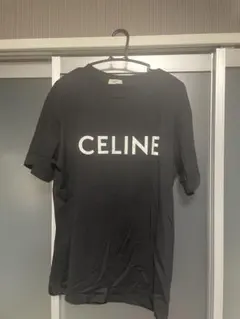 CELINE ロゴ Tシャツ ブラック Mサイズのサムネイル