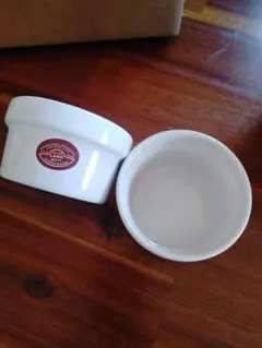 ホワイト陶器小型皿セット