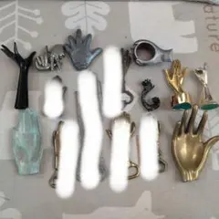 最終値下げ！！金属製手形オブジェコレクション 5点セット - メルカリ