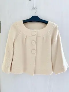 Ruby rivet オフホワイト　ボレロ、ショートコート♪