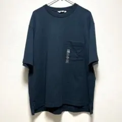 【新品】Lサイズ オーバーサイズクルーネックTシャツ ユニクロユー