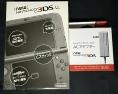 極美品 Newニンテンドー3DS LL メタリックブラック