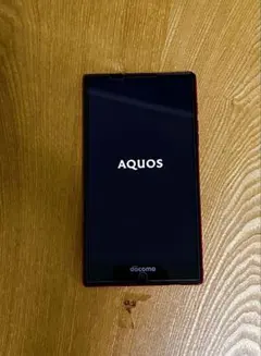 docomo SHARP AQUOS SH-03G スマートフォン本体 レッドのサムネイル
