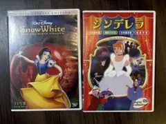 Disney DVDセット 白雪姫 シンデレラ