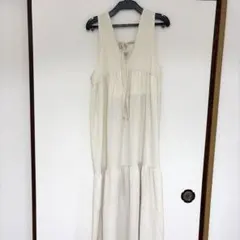 ホワイトキャミワンピース　新品