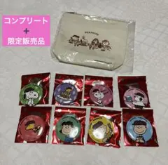 ジョイフル Joyfull×PEANUTS スヌーピー缶バッジ ポーチ