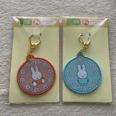 ミッフィー　タイトー くじ　F賞 ワッペンキーホルダー