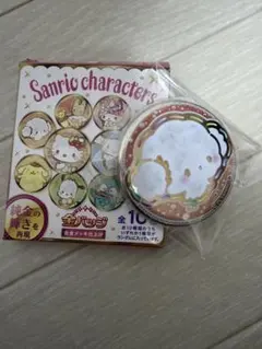 Sanrioキャラクター金バッジ こぎみゅん