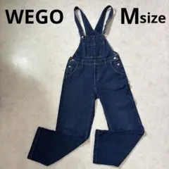 WEGOウィゴー デニム オーバーオール オールインワン インディゴ M綿のサムネイル