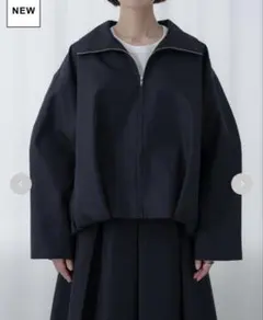 cocoon blouson(navy)