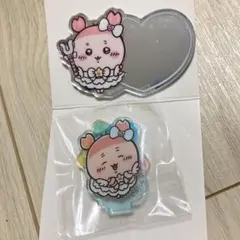 まじかるちいかわ カニちゃん アクリルスタンド トレーディングミラーステッカー