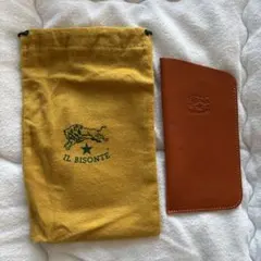 IL BISONTE レザー メガネケース セット