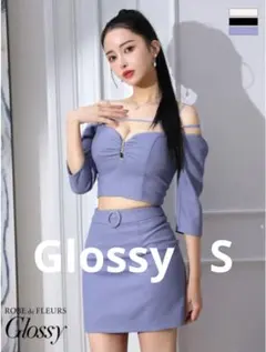 【新品タグ付き】【マネキン使用】Robe de Fleurs Glossy