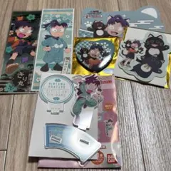 忍たま乱太郎　アクリルスタンドコレクション　ステッカー　缶バッジ　摂津のきり丸