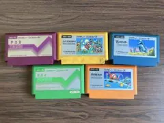 任天堂　ファミコンソフト 5本セット
