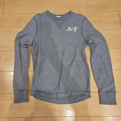 Abercrombie & Fitch グレー 長袖Tシャツ M