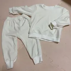 ベロア素材　トレーナーパンツ　セットアップ