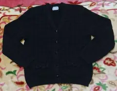 【 中古 】フロムニル(アトリエサブ) 長袖カーディガン 黒のサムネイル