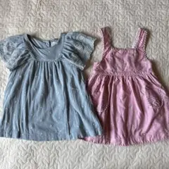 babyGAP ベビー ワンピース 2枚セットのサムネイル