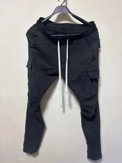 mnml ブラックカーゴパンツ サイズL
