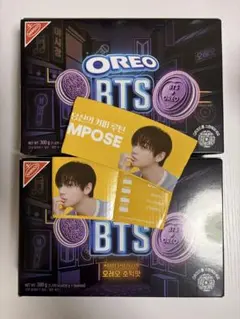 非売品 OREO BTS コレクティブルプレート2枚セットとオレオ 非売品 OREO BTS コレクティブルプレート2枚セットとオレオ - メルカリ