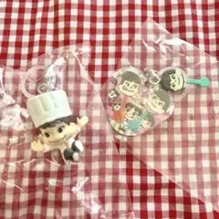 【新品未開封】ペコちゃん　お菓子のめじるしアクセサリー2026 ポコちゃん2点