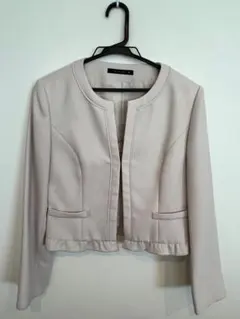 carven 東京ソワール フォーマル テーラードジャケット 14号 シルク 