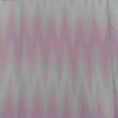 幾何学模様 単衣 着物 ウール 未使用