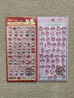 サンリオ　ボンボンドロップシールミニ　 2種セット　mini【正規品】