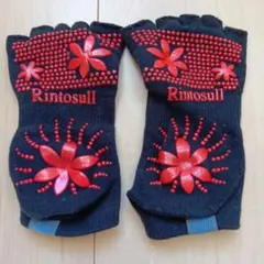 LAVA Rintosull 滑り止め付きソックス 指なし ブラック