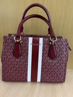 美品⭐︎Michael Kors ワインレッド ハンドバッグ