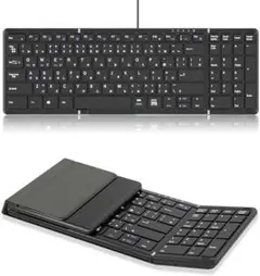 Omikamo 折り畳み式フルサイズキーボード 日本語配列 bluetooth
