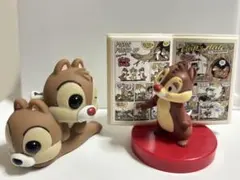 チップとデール フィギュアセット 2点