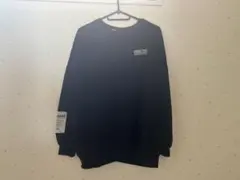 DERECTION MANT ロゴプリント トレーナー ブラック　イング