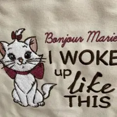 ディズニーマリーちゃん　刺繍入りトートバッグ