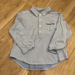 familiar ライトブルー ポロシャツ　100㎝
