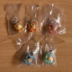 クレヨンしんちゃん みんなでくまパジャマ めじるしアクセサリー コンプリート