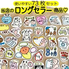 ⭐️人気⭐️ 母子手帳シール　マタニティフレークシール　妊娠記録