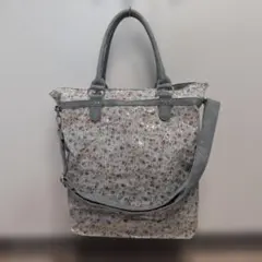 花柄 2WAY トートバッグ ハンドバッグ