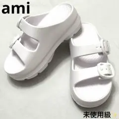 鈴木亜美 M サンダル ホワイト - メルカリ