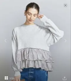 ベロア スウェット