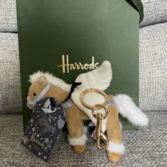 ハロッズ Harrods ぬいぐるみ キーホルダー ペガサス - メルカリ
