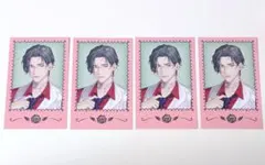 五木左京 Rose Valentine チェキ風カード 4点