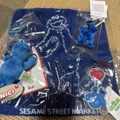 SESAME STREET MARKET クッキーモンスターセット