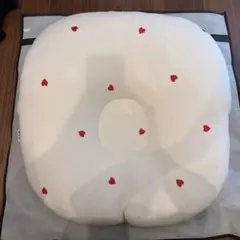 ロトトクッション］美品 ハート柄 新生児 ベビー 授乳クッション