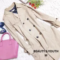 ♥BEAUTY＆YOUTH♥トレンチコート（M）ベージュ