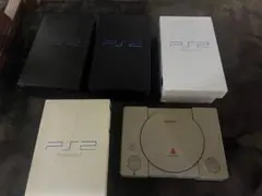 SONY PlayStation２×4台　PlayStation1台　全部で5台