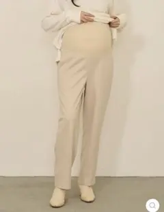 honono 起毛美脚マタニティパンツ