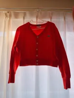 LACOSTE 裏起毛 カーディガン