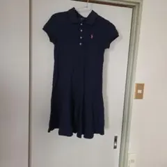 Polo Ralph Lauren ネイビー 半袖ワンピース